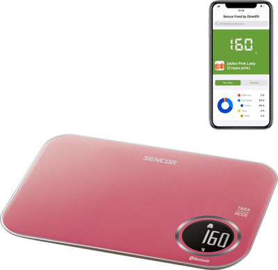 Peshore kuzhine Sencor SKS 7074RD, 5kg, Bluetooth, rozë