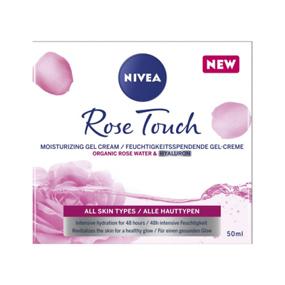 Xhel hidratues Nivea Rose Touch, 50ml