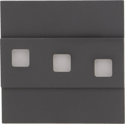 Ndriçues shkalle LED Orno Lepus, 1.2 W, i hirtë