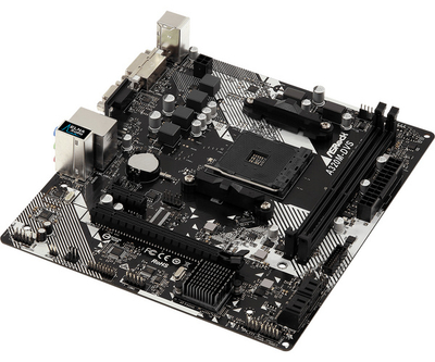 Pllakë amë Asrock A320M-DVS R4.0 Socket AM4 micro ATX AMD  A320