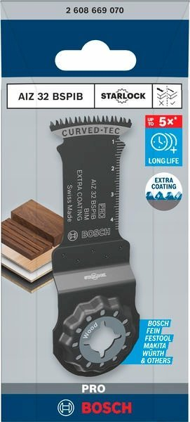 Сечило Bosch DIY PRO AIZ 32 BSPIB, 32mm, за дрво и метал