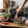 Set tenxheresh dhe tigani Klausberg KB-7702, 12 copë, çelik inox, i argjendtë