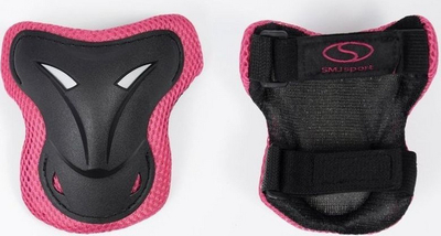 Set mbrojtësesh për fëmijë SMJ sport BS-P003, të zeza dhe rozë