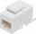 Lidhës fole FX-RJ45-56 Keystone, i bardhë