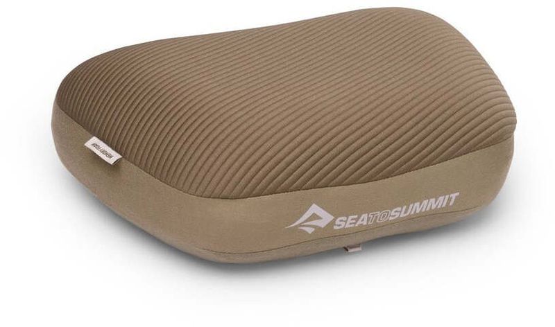 Jastëk kampingu Sea to Summit Aeros Premium Regular, fryrës, ngjyrë ulliri