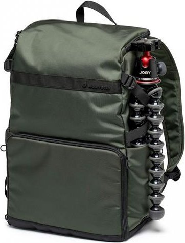 Фотографска ранец‑торба Manfrotto Street Backpack, за DSLR, за лаптоп 14\", сиво‑зелена