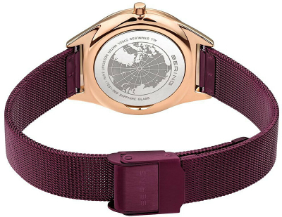 Orë për goca Bering Ultra Slim 17031-969, e kuqe/artë