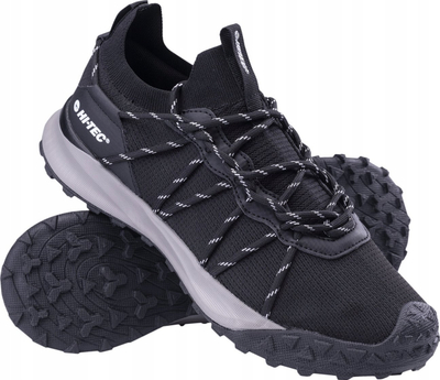 Atlete për burra Hi-Tec Stricko M, trekking, material tekstil, të zeza