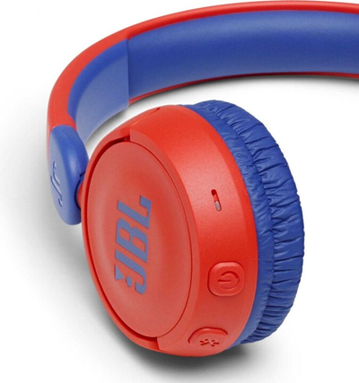 Kufje JBL JR 310 BT, wireless, të kuqe/ kaltra