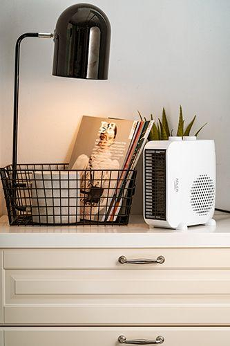 Ngrohës me ventilator Adler AD, i bardhë