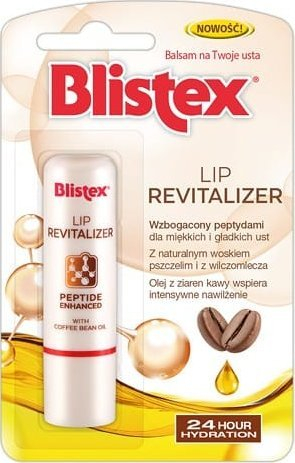 Балсам за усни Blistex Lip Revitaliser, 3.7 g, проѕирен