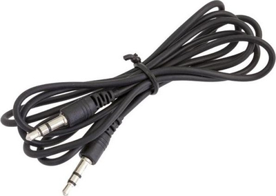 Kabllo audio universale, 2x Jack 3.5 mm, 1 m, e zezë