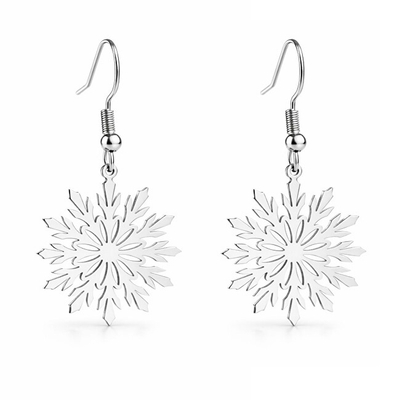 Vathë për femra Troli Snowflakes, të argjendtë