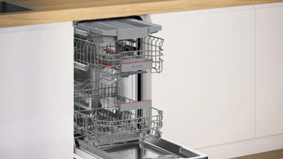 Enëlarëse e integrume Bosch SPV4EMX24E, 45 cm, 44 dB, e bardhë