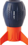 Lodër hedhëse Aerobie Super Sonic, 13.3cm, shkumë e butë, blu portokalli
