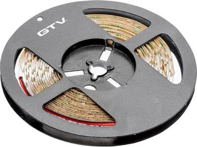 Shirit LED GTV 5050, 5 m, 12V DC, 6500K, i bardhë i ftohtë