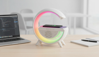 Llambë muzikore LED Activejet AJE-SOLO, Bluetooth 5.2, RGB, e bardhë