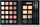 Палета сенки за очи Profusion Pro Kit Professional Eyes, професионална, 100g