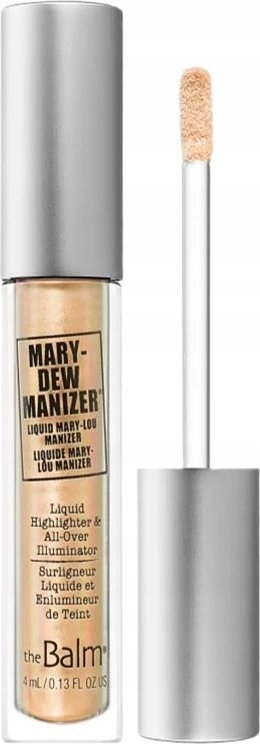 Iluminues i lëngshëm The Balm Mary-Dew Manizer, 4 ml, nuancë e artë