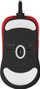 Maus gaming Zowie BenQ S2 RED Special Edition V2, 3200 DPI, me kabllo, i kuq