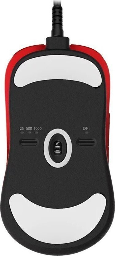 Maus gaming Zowie BenQ S2 RED Special Edition V2, 3200 DPI, me kabllo, i kuq