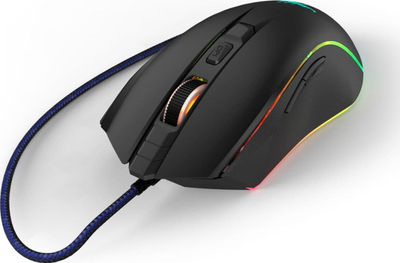 Maus gaming Hama uRage Reaper 210, optik 4800 DPI, me kabllo USB, i zi