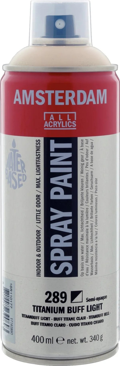 Bojë sprej Amsterdam Sunscreen, 400 ml, me bazë uji, shumëngjyrëshe