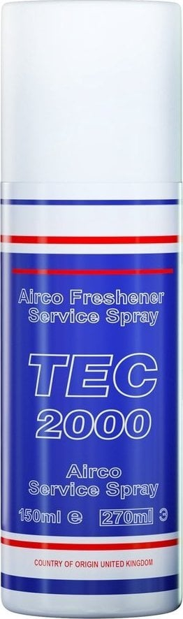 Спреј за чистење клима TEC2000 Air Conditioning Cleaner Disinfectant, 150ml, аеросол