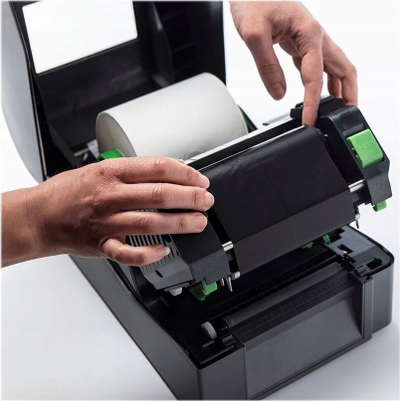Ribbon printimi Brother BWS-1D300-110, 300m, termik, i zi