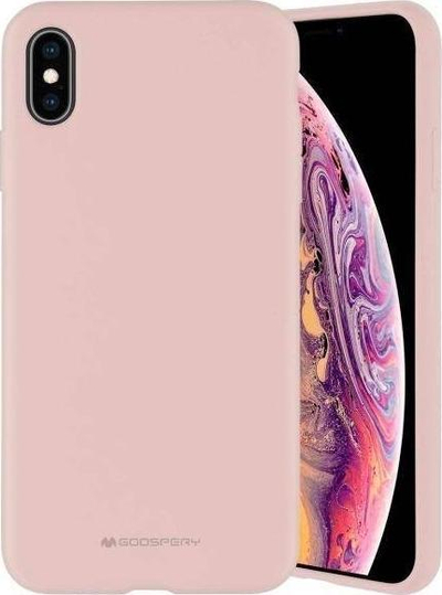 Futrollë silikoni Mercury për iPhone 13 Pro 6.1", pink sand