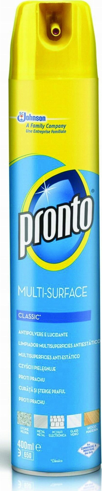 Пена за чистење мебел Пронто Фурничер Фоум Оригинал, 400 ml