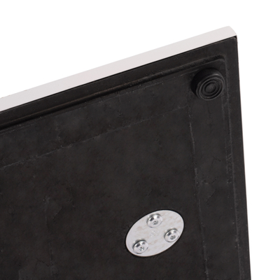 Bazë dyshe tavoline HM Double Metal Base Matte HM435, 80x40x72 cm, metalike, e bardhë
