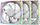 Ventilator kase Geometric Future Squama 2503W, set 3 copë, 120 mm, RGB, i bardhë