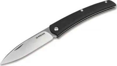 Thikë xhepi Magnum Long Lead EDC, çelik inoks 8Cr13MoV, dorezë G10, gri