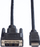 Kabllo adapter HDMI në DVI-D VALUE, 10 m, i ekranizum, i zi