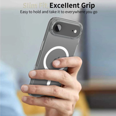 Kuti telefoni Tech-Protect FlexAir Hybrid MagSafe për iPhone 17 Pro, transparente