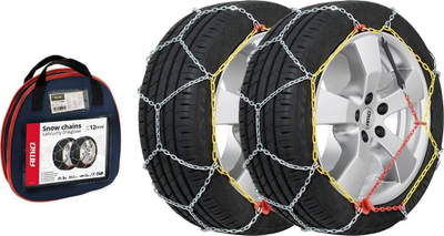 Zinxhirë bore AMiO 02110, 12mm, për goma 13" 15", set 2 copë