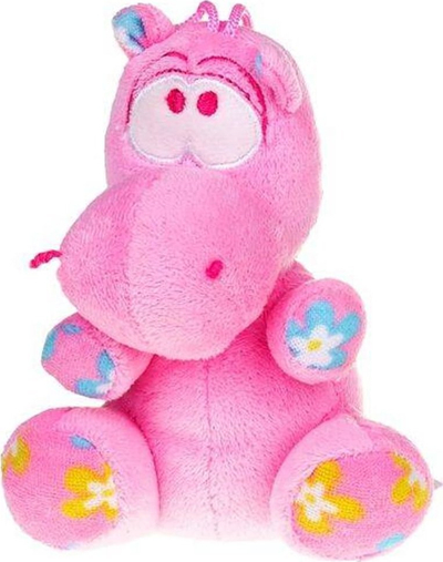 Lodër zhurmuese plushi DEEF Baby Animals, 18cm, për foshnje, shumëngjyrëshe