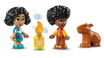 Set ndërtimi Lego Disney 43261 Encanto Mini House, 2 mini kukulla, shumëngjyrëshe