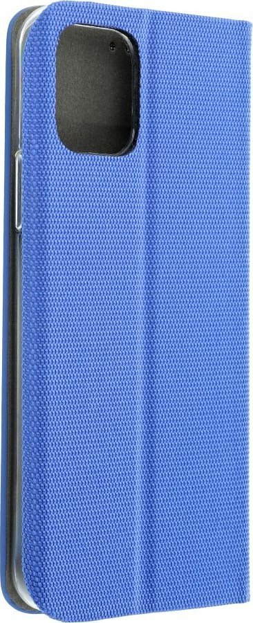 Kapak telefoni Case Sensitive Book për Xiaomi Redmi 12 4G / 12 5G, me magnet, me mbajtëse horizontale, blu