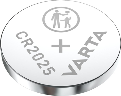 Батерија копче Varta CR2025, 3V, 157mAh, пакување 5 парчиња