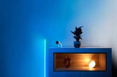 Kamerë sigurie Philips Hue Secure për tavolinë, Full HD, WiFi, e bardhë