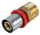 Adaptër i presuar TDM Brass ART 1630, 20x3/4", metalik