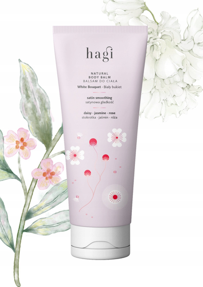 Bалсам за тело Hagi White Bouquet, природен, хидратантен, 200ml
