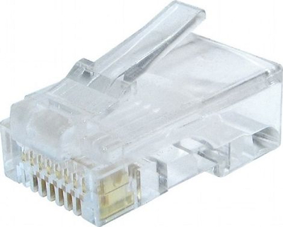 Gembird RJ45 8P8C Модуларен Приклучок за CAT6 LAN Кабел, 100 парчиња