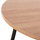 Set tavolina për kafe 2-pjesësh Cupper Φ55x45Hcm (HM9878.01), zezë