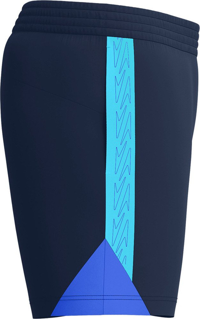 Shorce noti Speedo Hyperboom Splice 16", për burra, blu me portokalli