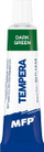 Ngjyrë tempera MFP, 12 ml, e gjelbër e errët