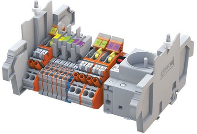 Електричен мерен лост Wago LPW 847-1015/230-2000, 14-полен, 230V AC, паралелен