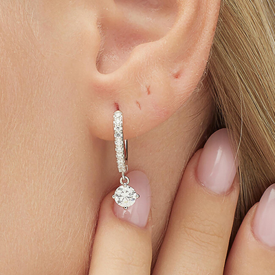 Vath i varur Brosway Fancy FIW90, argjend 925 me rodium, cubic zirconia të bardha